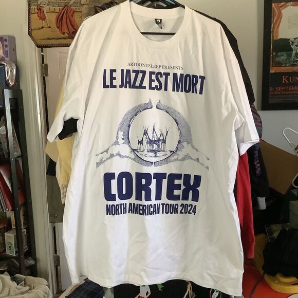 Cortex Troupeau Bleu Tee T-shirt Size Xxxl Rare Tour 2024 Band Jazz